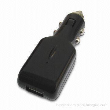Portable USB Mobile Phone Charger with 5V DC Output Voltage and 300 to 800mA Charging Rate